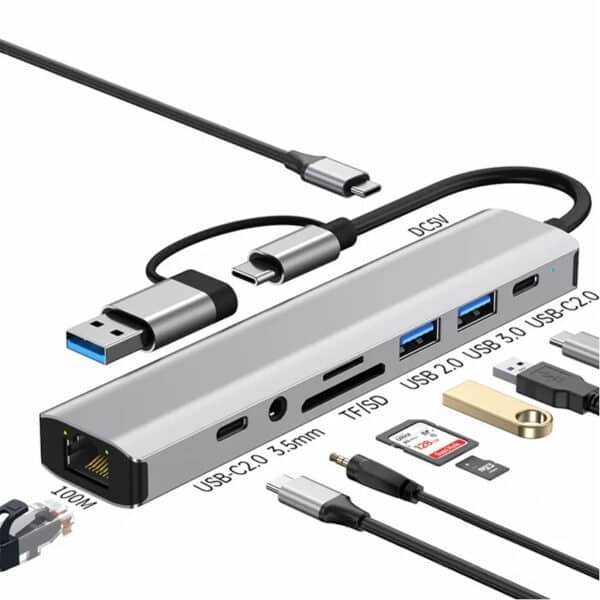 USB Hub 9in2